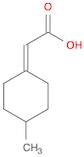 2-(4-Methylcyclohexylidene)acetic acid