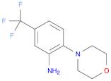 2-Morpholino-5-(trifluoromethyl)aniline