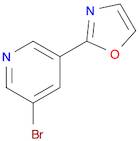 2-(5-Bromopyridin-3-yl)oxazole