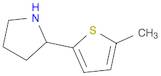 2-(5-Methylthiophen-2-yl)pyrrolidine