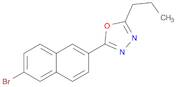 2-(6-Bromonaphthalen-2-yl)-5-propyl-1,3,4-oxadiazole