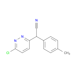 2-(6-CHLOROPYRIDAZIN-3-YL)-2-(4-METHYLPHENYL)ACETONITRILE