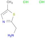 [(5-methyl-1,3-thiazol-2-yl)methyl]amine dihydrochloride