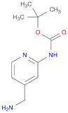 tert-Butyl (4-(aminomethyl)pyridin-2-yl)carbamate