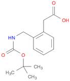 2-(2-(((tert-Butoxycarbonyl)amino)methyl)phenyl)acetic acid