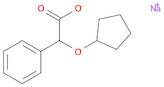 2-(Cyclopentyloxy)-2-phenylacetic acid, sodium salt