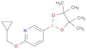 2-(Cyclopropylmethoxy)-5-(4,4,5,5-tetramethyl-1,3,2-dioxaborolan-2-yl)pyridine