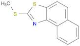 2-(Methylthio)-β-naphthothiazole