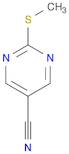 2-METHYLSULFANYL-PYRIMIDINE-5-CARBONITRILE