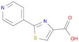 2-(Pyridin-4-yl)thiazole-4-carboxylic acid