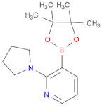 2-(Pyrrolidin-1-yl)-3-(4,4,5,5-tetramethyl-1,3,2-dioxaborolan-2-yl)pyridine