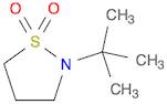 N-t-Butyl 1,1-dioxo-isothiazolidine