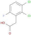 2-(2,3-Dichloro-6-fluorophenyl)acetic acid