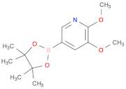 2,3-Dimethoxy-5-(4,4,5,5-tetramethyl-1,3,2-dioxaborolan-2-yl)pyridine