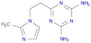 6-(2-(2-Methyl-1H-imidazol-1-yl)ethyl)-1,3,5-triazine-2,4-diamine