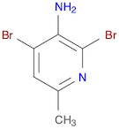 2,4-Dibromo-6-methylpyridin-3-amine