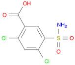 2,4-Dichloro-5-sulfamoylbenzoic acid