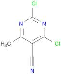 2,4-Dichloro-6-methylpyrimidine-5-carbonitrile