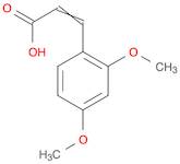 3-(2,4-dimethoxyphenyl)prop-2-enoic acid