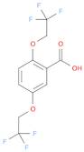 2,5-Bis(2,2,2-trifluoroethoxy)benzoic acid