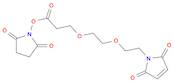 Propanoic acid, 3-[2-[2-(2,5-dihydro-2,5-dioxo-1H-pyrrol-1-yl)ethoxy]ethoxy]-, 2,5-dioxo-1-pyrroli…