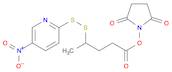 2,5-dioxopyrrolidin-1-yl 4-((5-nitropyridin-2-yl)disulfanyl)pentanoate