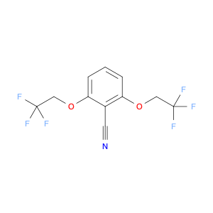 2,6-BIS(2,2,2-TRIFLUOROETHOXY)BENZONITRILE