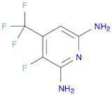 3-Fluoro-4-(trifluoromethyl)pyridine-2,6-diamine