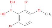 (2,6-Dibromo-3-methoxyphenyl)boronic acid