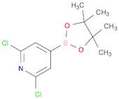 2,6-Dichloro-4-(4,4,5,5-tetramethyl-1,3,2-dioxaborolan-2-yl)pyridine