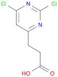 2,6-Dichloro-4-pyrimidinepropanoic Acid