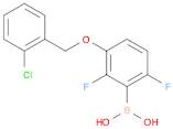 (3-((2-Chlorobenzyl)oxy)-2,6-difluorophenyl)boronic acid