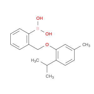 (2-((2-Isopropyl-5-methylphenoxy)methyl)phenyl)boronic acid