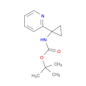 tert-Butyl (1-(pyridin-2-yl)cyclopropyl)carbamate