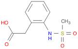 2-(2-(Methylsulfonamido)phenyl)acetic Acid