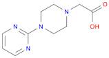 (4-pyrimidin-2-ylpiperazin-1-yl)acetic acid