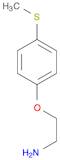 2-[4-(Methylthio)phenoxy]ethylamine