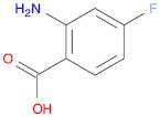 2-Amino-4-fluorobenzoic acid