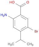 2-Amino-5-bromo-4-isopropylbenzoic acid