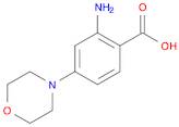 2-Amino-4-morpholinobenzoic acid