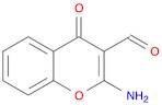 2-Amino-4-oxo-4H-chromene-3-carbaldehyde