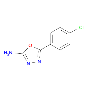 2-Amino-5-(4-chlorophenyl)-1,3,4-oxadiazole