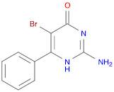 2-Amino-5-bromo-4-hydroxy-6-phenylpyrimidine