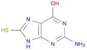 2-AMINO-6-HYDROXY-8-MERCAPTOPURINE