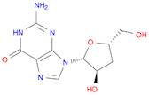 2-Amino-9-((2R,3R,5S)-3-hydroxy-5-(hydroxymethyl)tetrahydrofuran-2-yl)-1H-purin-6(9H)-one