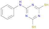 6-(Phenylamino)-1,3,5-triazine-2,4-dithiol