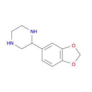 2-BENZO[1,3]DIOXOL-5-YL-PIPERAZINE