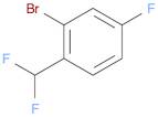 2-Bromo-1-(difluoromethyl)-4-fluorobenzene