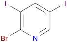 2-Bromo-3,5-diiodopyridine