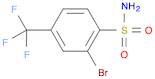 2-Bromo-4-(trifluoromethyl)benzenesulfonamide